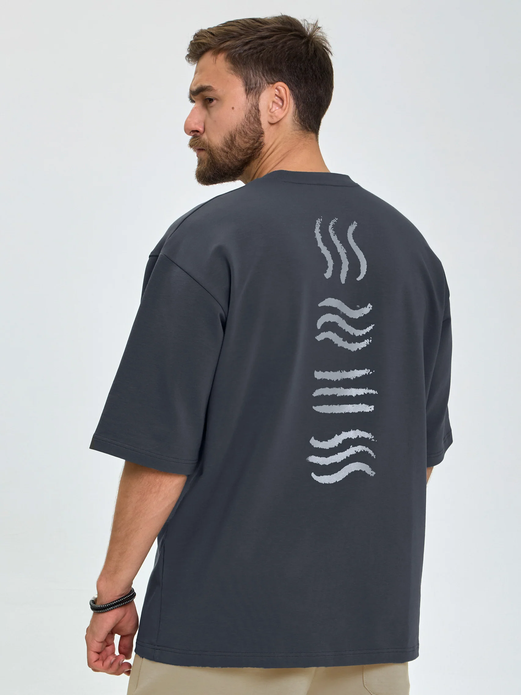 Футболка премиум графит Пятый Элемент